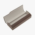 thumbnail image 3 of Unique Bargains 1 Pc Wood Grain EyeGlasses Case Portable Eyeglasses Storage Dark Coffee Color, 3 of 5