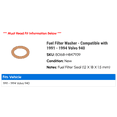 thumbnail image 2 of Fuel Filter Washer - Compatible with 1991 - 1994 Volvo 940 1992 1993, 2 of 2