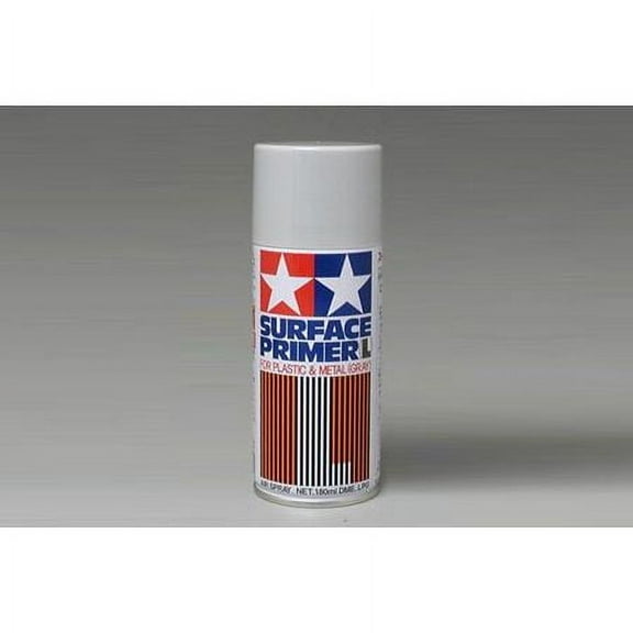 Tamiya Primer Gray 180ml Spray Can TAM87042 Lacquer Primers & Paints