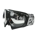 thumbnail image 2 of PC Lunettes de Soleil de Moto, Imperméable à l'Eau Haute Douceur Lunettes Réglables pour la Randonnée Cadre Noir Lentille Transparente Mot Gris, 2 of 8