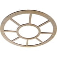 thumbnail image 2 of Ekena Millwork 22"OD x 8"ID x 3/8"T Grace Wood Fretwork Pierced Ceiling Medallion, Hickory, 2 of 3