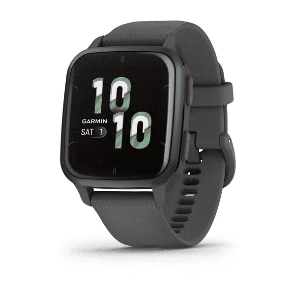 Reloj GPS Garmin Venu SQ 2 Regular gris oscuro 40 mm