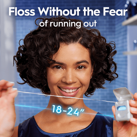 Oral-B Glide Healthy Gums Unflavored Dental Floss, Smooth, Strong, Shred Resistant 50m