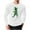 White, variant on VBTAPA Mens St. Patricks Day T Shirts Shamrock Print Tshirt Clover Graphic Tee Long Sleeve St Patty's Day Waffle Tshirts White M