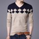 thumbnail image 3 of Sudaderas Slim Fit Tight Tendencias de moda 2024 Hombre Jerseys Capa base Camiseta para hombres Citas Diseñador Casual Venta Ropa Tee, 3 of 4