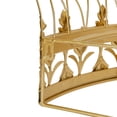 thumbnail image 6 of Creative Co-Op Decorative Metal Curtain or Canopy Crown, Gold Finish, 6 of 8