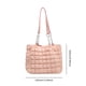 thumbnail image 3 of Bolso de hombro con burbujas para mujer, bolso informal versátil para citas de invierno (rosa), 3 of 8