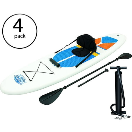 Bestway Hydro-Force White Cap Inflatable SUP Stand Up Paddle Board (4 (The Best Way To Melt White Chocolate)
