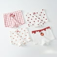 thumbnail image 4 of Ougyinr Little Girls Cotton Underwear Kids Girls Boxer Briefs Panties Shorts Toddler Cartoon Panties Baby Princess Underwear (Pack of 4), 4 of 9