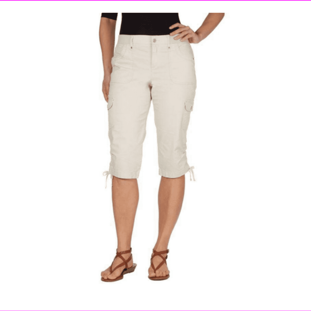 gloria vanderbilt cargo capris