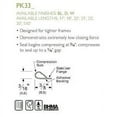 thumbnail image 4 of Pemko PK33BL20 Pemkoprene, Perimeter Gasket Fire/Smoke Seal, 20ft, 4 of 5