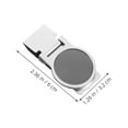 thumbnail image 2 of OFFIGAM 2Pcs Metal Money Clip with Smooth Interior and Modern Elegant Design for Money Storage, 2 of 8