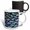 Multicolor, variant on 3drose, Artistic Abstract, Pattern in Ceramic Dish, Florida - Us10 Aje0188 - Adam Jones, 15oz Mug