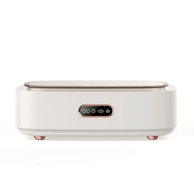 Experience Precision Cleaning Portable Ultrasonic Jewelry Cleaner with High-Frequency 45000 Hz Vibration - Ideal for Rings with Precise Timing.