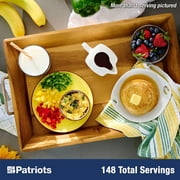 4Patriots Country Griddle Breakfast Kit – 25-Year Shelf Life for Long-Term Storage, 8 Recipes and 148 Servings