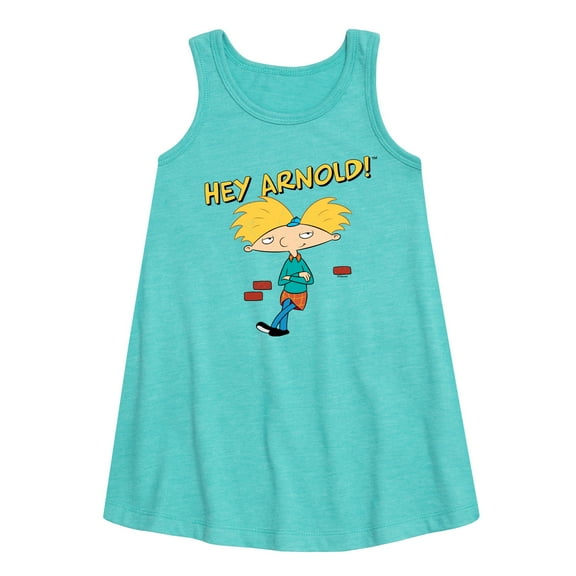 Hey Arnold! - Cool Arnold - Toddler and Youth Girls A-line Dress