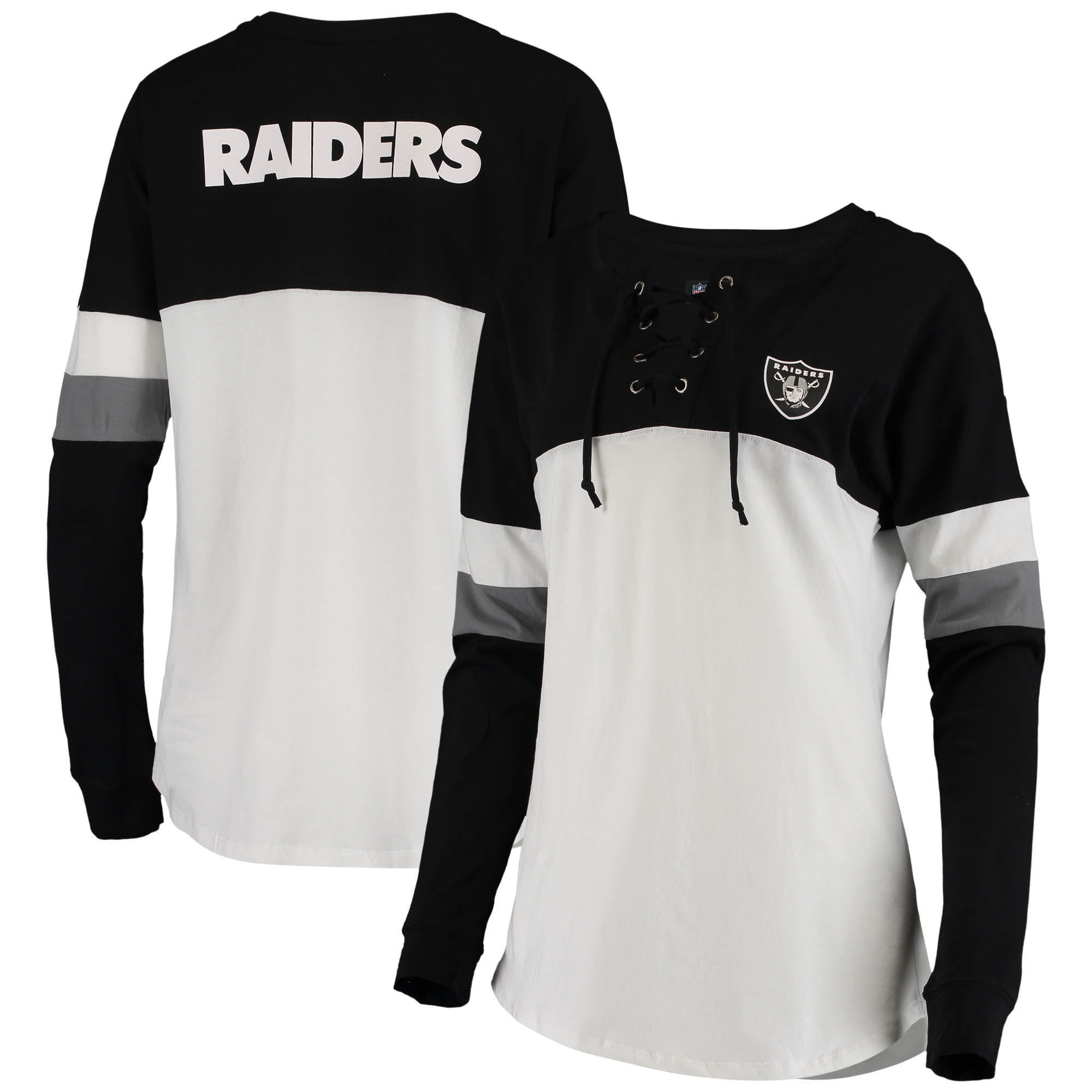 raiders t shirt women's