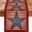 Star 4july, variant on Texas Flag Table Runner Lone Star State Flag Decoration Patriotic Home Kitchen Dining Room Decor