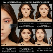 NYX Professional Makeup Cant Stop Wont Stop 24hr Full Coverage Liquid Foundation, Matte Finish, Waterproof, Golden Honey