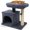 Dark Grey, variant on BarefHaven Small Cat Tree for Indoor Cats, Cat Tower with Sisal Scratching Posts, Hanging Pompom, Cat Condo with Large Padded Plush Perch for Small Spaces, Kittens (Light Grey)