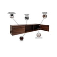 thumbnail image 4 of Mueble para TV Repisa Flotante Minimalista Soporte para Pantalla con Diseño Moderno., 4 of 5