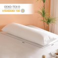 thumbnail image 4 of czcpp-Body Pillow, 20 x 54 Inch Long Pillow, White Cotton Fabric with Down Alternative Filling (Pillow & Microfiber Pillowcase Set), 4 of 4