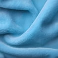 thumbnail image 6 of Sedona House Microfiber Soft Warm Lightweight Flannel Fleece Blanket 90x90 Queen Size Light blue, 6 of 7