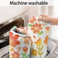 thumbnail image 5 of Light Pioneer Flower Pattern Bathroom Rugs Mat,Non Slip Microfiber Bathroom Rug,Rubber Backing,Soft Bathroom Mats for Bathroom Floor,Tub and Shower,17x27in(43x68cm), 5 of 5
