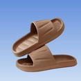 thumbnail image 4 of Wensltd Women Open Toe Slippers Flat Slide Soft Sole Lightweight Wide Width Daily Outdoor Walking Slippers, 4 of 5