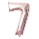 thumbnail image 1 of Naiovety Globo de número de 32 pulgadas Globo de papel de aluminio decorativo Decoración de fiesta de boda de cumpleaños Decoración de Kits de decoración para fiestas oro rosa siete, 1 of 4