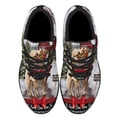 thumbnail image 2 of Merry ChriStas All Hearts Come Home For ChriStas Shoes Sneakers Black Size 4, 2 of 7