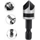 thumbnail image 2 of brocas avellanadoras hexagonales HCS de 1/4" con 5 ranuras para avellanar, avellanar, 12 mm/16 mm/19 mm, 2 of 5