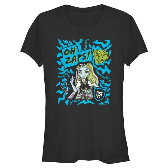 Juniors Monster High Frankie Oh Zaps T Shirt