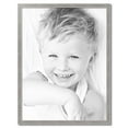 thumbnail image 2 of ArtToFrames 31" x 41" Classic Silver Picture Frame, 31x41 inch Silver Wood Poster Frame (WOM-4926), 2 of 7