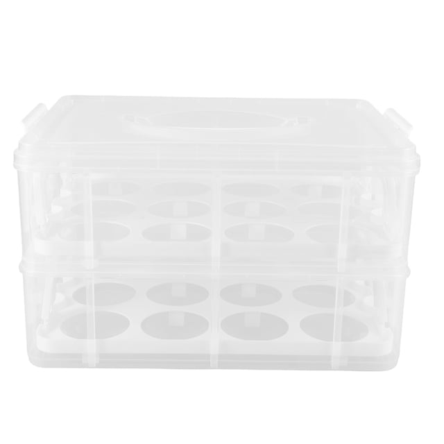 Miangastore Cupcakes Wrapping Box With Handle Cupcakes Wrapping Container Handle Cupcake Carrying Container Cupcakes Carrier Box Handle Cupcake Carrier Box