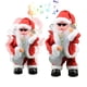 thumbnail image 1 of RKSTN christmas deals Santa Claus Figure Christmas Decoration Tabletop Ornament Childrens Toy Gift Plays Guitar Wears Sunglasses Plays Violin Blows Saxophone Requires 3 AAA Batteries, 1 of 6
