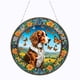 thumbnail image 1 of Adornos Pintura Cristal Gato Perro Doble Cara Animal para Manualidades DIY, 1 of 9