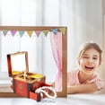thumbnail image 5 of Music Box Children's Toys Classic Nostalgic Spring Simulation Music Box Dance Music Box Christmas Birthday Gift, 5 of 10