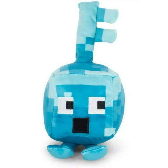 Minecraft Dungeons Mini Crafter 4.5 Inch Plush | Diamond Surprised Key Golem