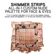thumbnail image 2 of Physicians Formula Shimmer Strips All-in-1 Custom Nude Palette for Face & Eyes - Warm Nude, 2 of 5
