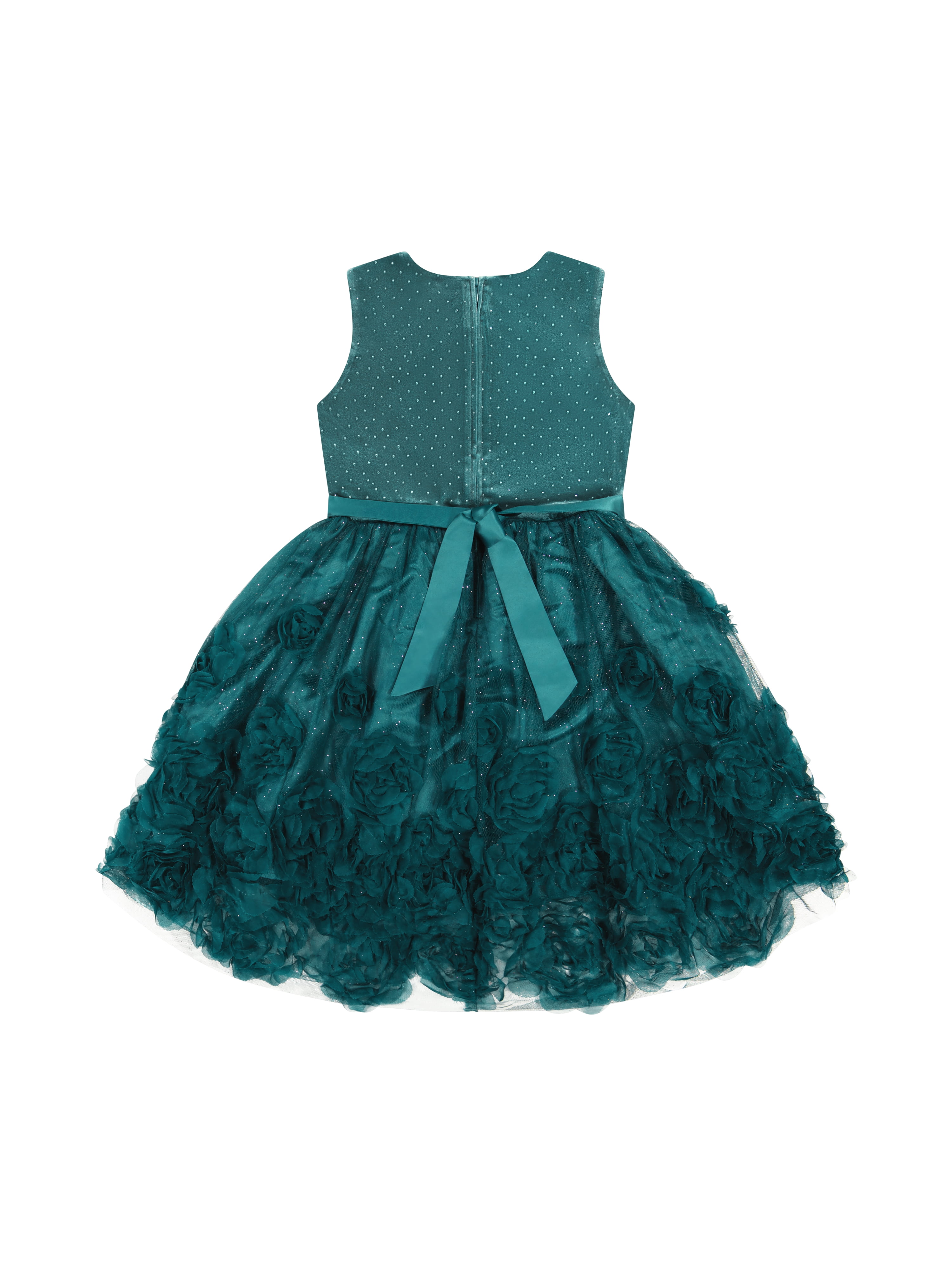 Kensie Girl Sleeveless Velvet High Low Dress, Sizes 4-16