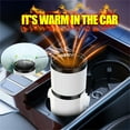 thumbnail image 6 of Stijggn Portable Heater for Car Under 10$ Portable Car Heaters that Plugs into Cigarette Lighter, 360 °Rotatable Windscreen Defogger Window Defroster for Cars, Trucks, RVs, and Indoor Use, 6 of 9