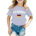 thumbnail image 2 of SHENGSI German Kids T-Shirt, German Kids' T Shirt 2024 Soccer Trikot Girls' T Shirt Summer Casual Top Fashion Printed Shirt Sports Casual T Shirt for Teens, 2 of 4