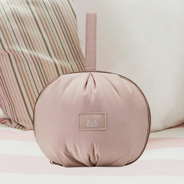 Bolsa organizadora de ropa interior de viaje, ligera, para sujetadores, portátil, expandible y de compresión, ideal para guardar ropa interior y viajes.