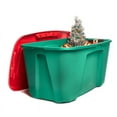 Homz Storage Tote w/Wheels 181/2 in. H x 24 in. W x 381/8 in. D
