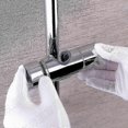 thumbnail image 1 of Replaceable Hand Shower Holder, Shower Head Holder, Chrome Abs (silver), 1 of 3