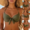 thumbnail image 2 of UAYOTSE Women Swimwear Bikini Tops Strapless Swimsuit Tops Summer Beachwear Honeymoon Cruise Trendy Wear,Sizes XL, 2 of 9