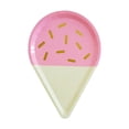 thumbnail image 2 of Dongrere 8 Pcs Disposable Paper Plates, Ice Cream Snack Plates, Triangle Paper Plates for Home Party Shower Wedding Supplies, 7x10 Inch, Pink, 2 of 6