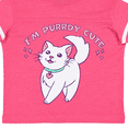 thumbnail image 4 of Inktastic I'm Purrdy Cute White Kitty Cat Boys or Girls Toddler T-Shirt, 4 of 5