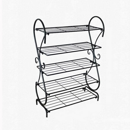 Iron Shoe Rack, Living Room Corridor Shoe Rack, Multi-Layer Shoe ...